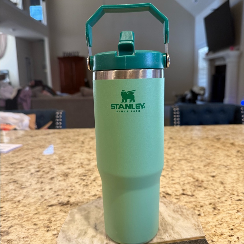 Stanley Teal Insulated Tumbler with Handle 30oz